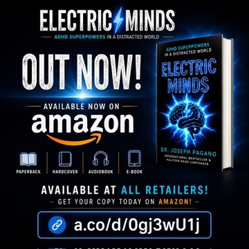Electric Minds by Dr. Joseph Pagano, available on Amazon